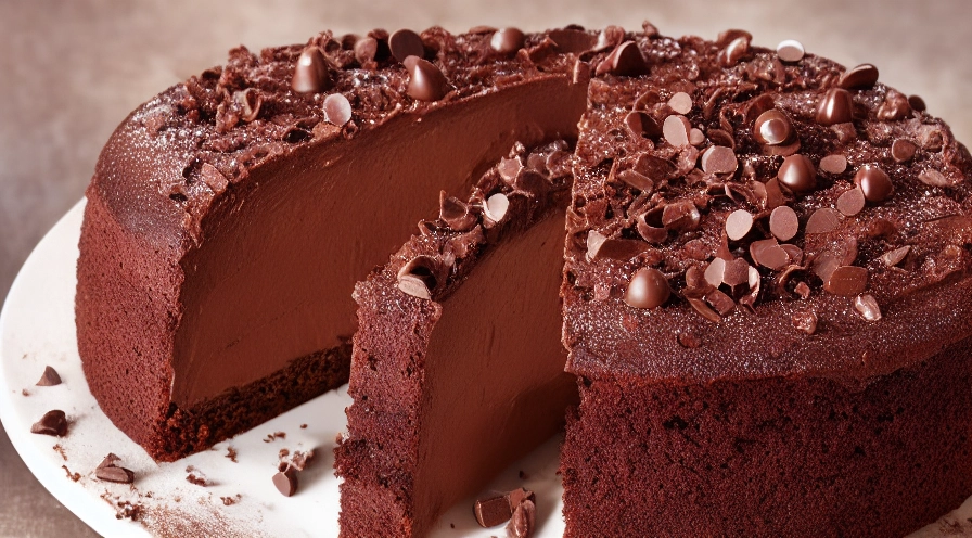 chocolate praline cake