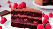 chocolate raspberry supreme cake