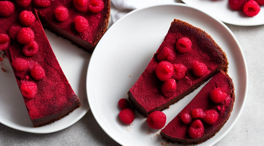 chocolate raspberry truffle cheesecake