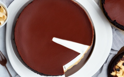 chocolate turtle cheesecake