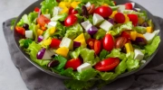 chopped vegetable salad