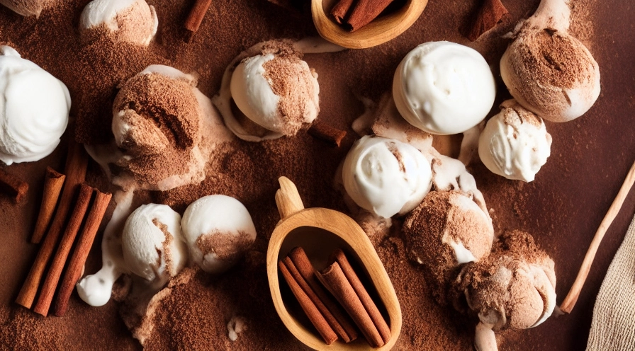 cinnamon ice cream