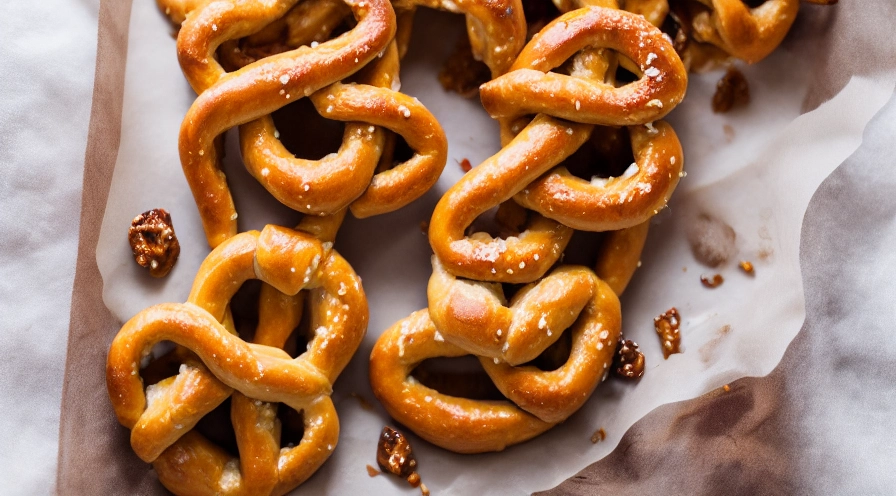 cinnamon raisin soft pretzels
