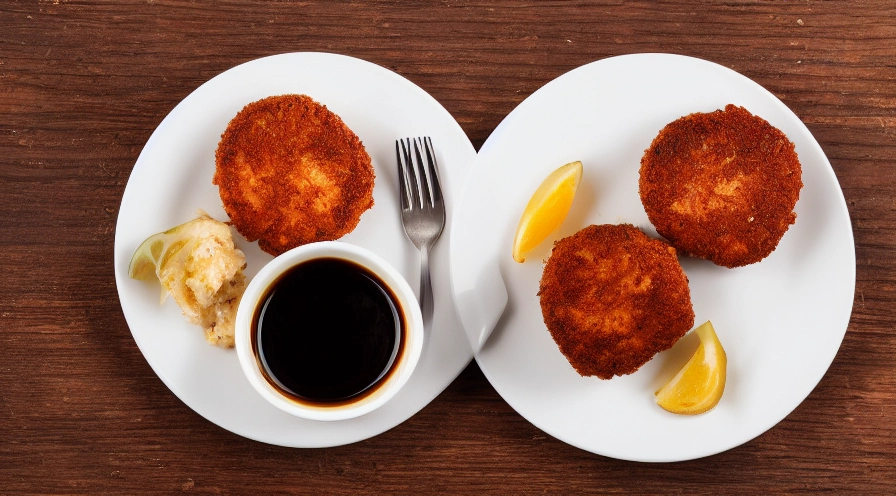 coated crab cakes espresso