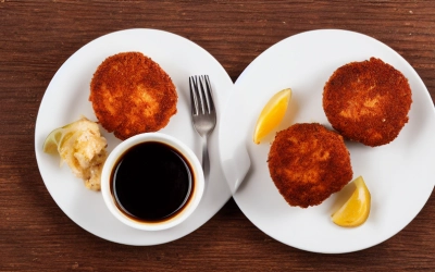 coated crab cakes espresso