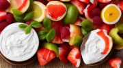 coconut party fruit dip
