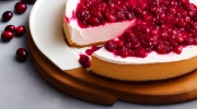 cranberry cheesecake