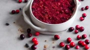 cranberry crumble