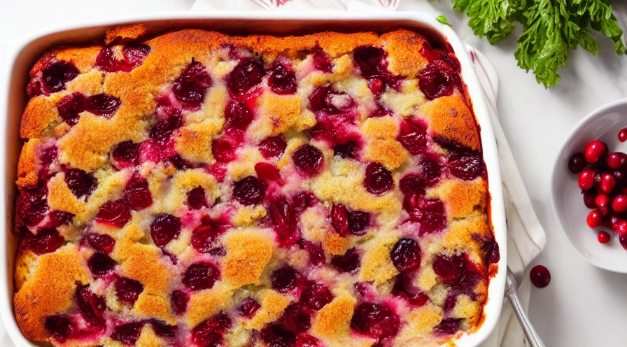 cranberry holiday strata