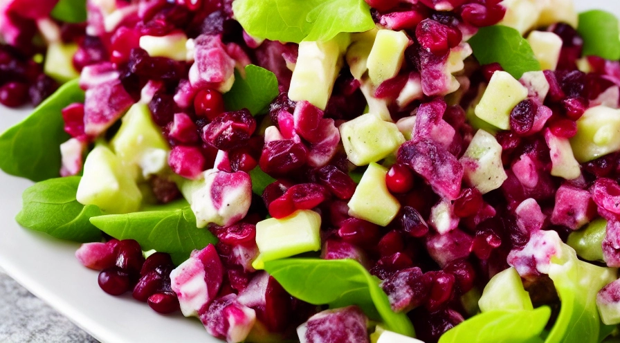 cranberry waldorf salad