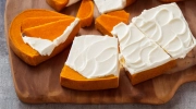 cream cheese pumpkin slices
