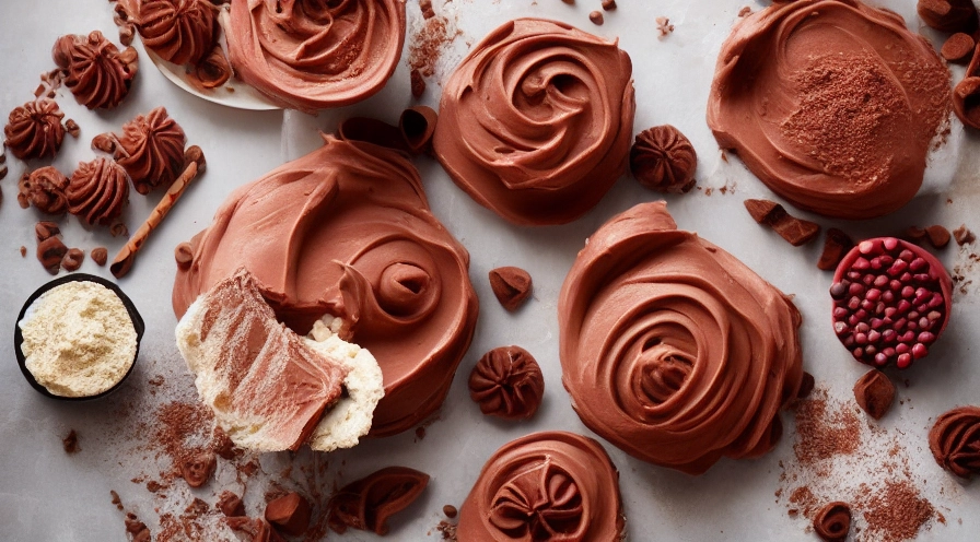 creamy blender chocolate frosting