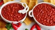 creamy chili bean dip