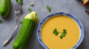 creamy zucchini bisque