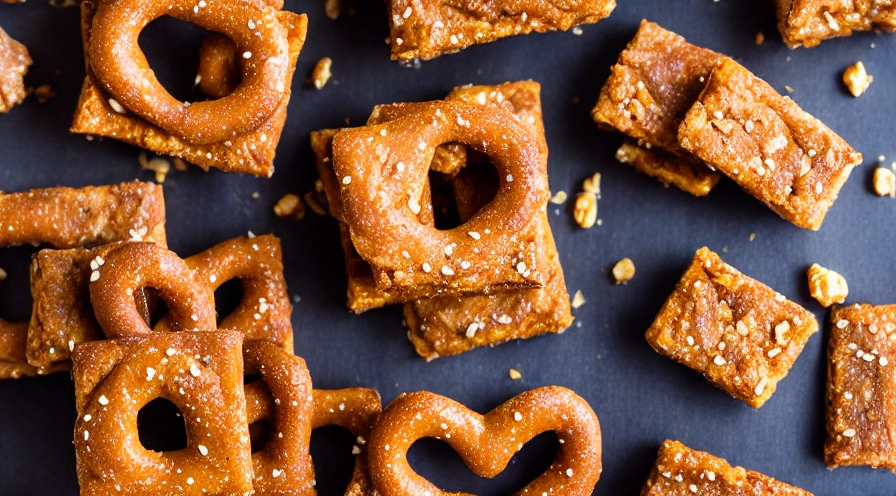 crispy pretzel bars