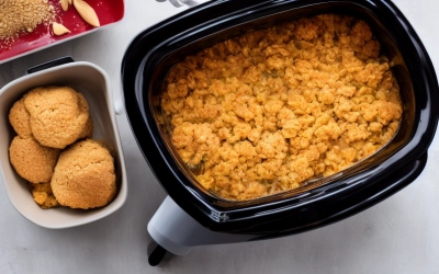 crockpot breakfast cobbler