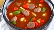 crockpot italian sausage soup