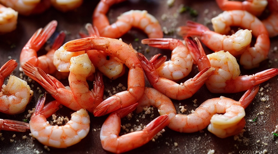 doused shrimp