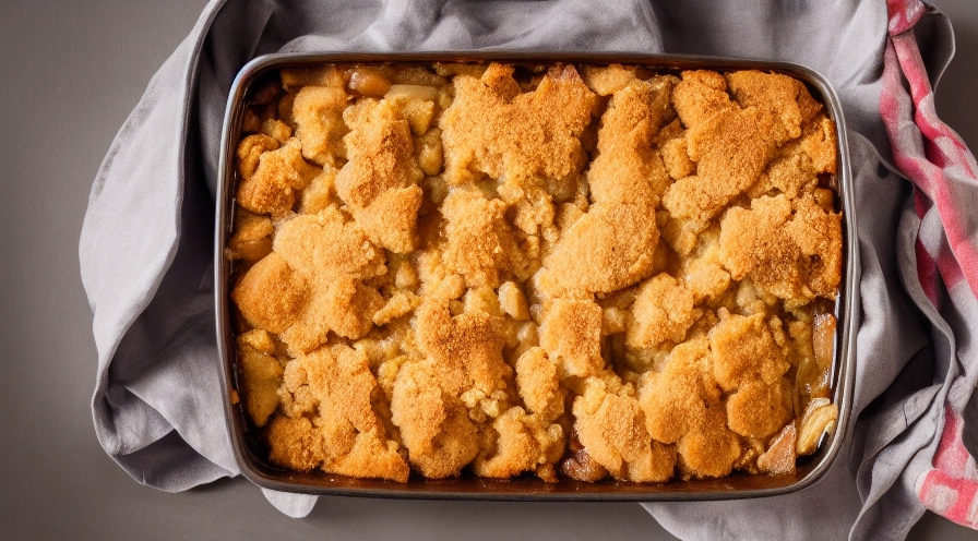 down home apple cobbler