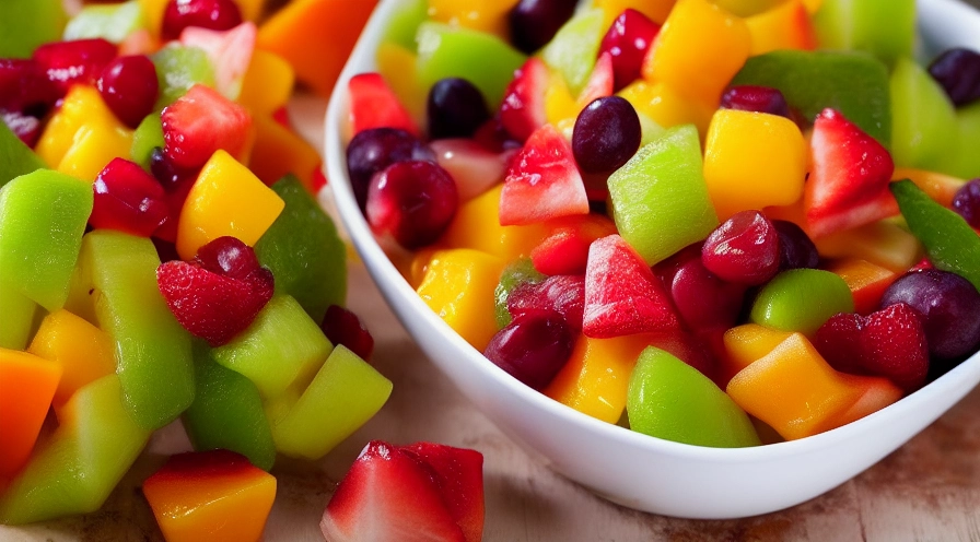 dump fruit salad