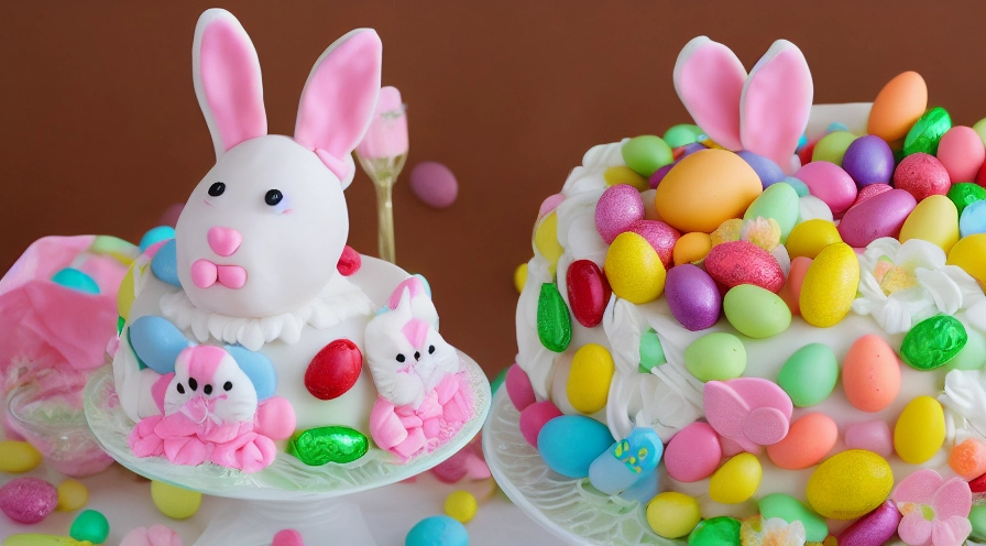 easter bunny cake