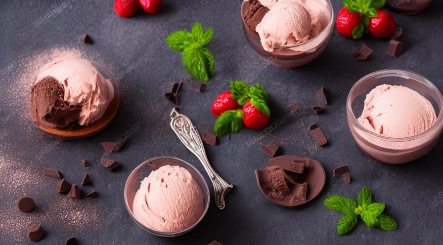 easy chocolate ice cream