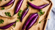 eggplant canoes