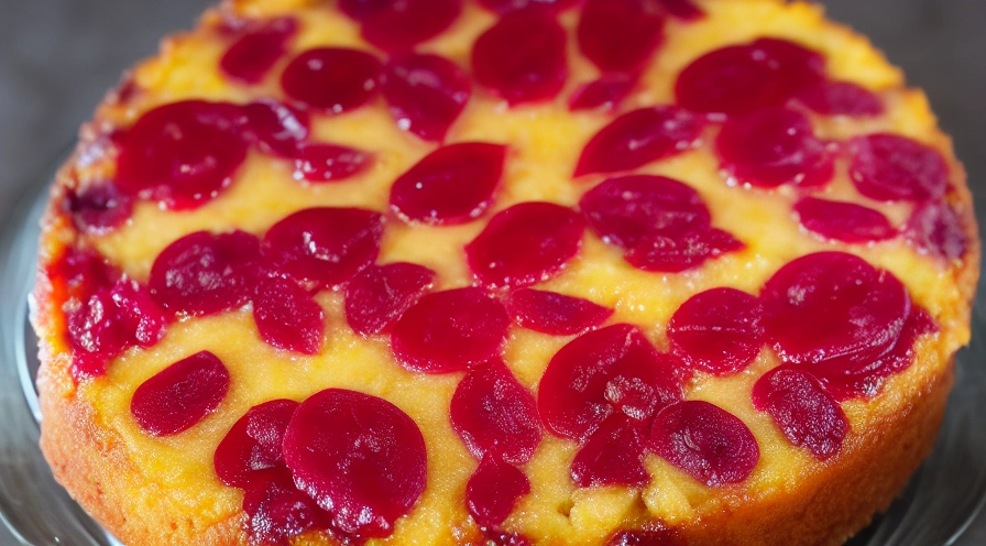 friendship sauce upside down cake