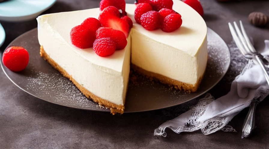 frozen cheesecake