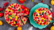 frozen fruitcake salad