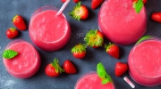 frozen strawberry margarita dessert