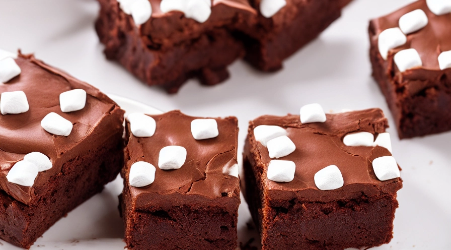 fudge marshmallow brownies