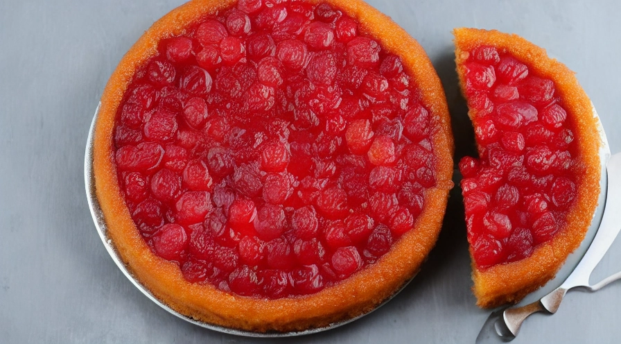 fuzzy navel upside down cake