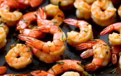 garlic and rosemary shrimp