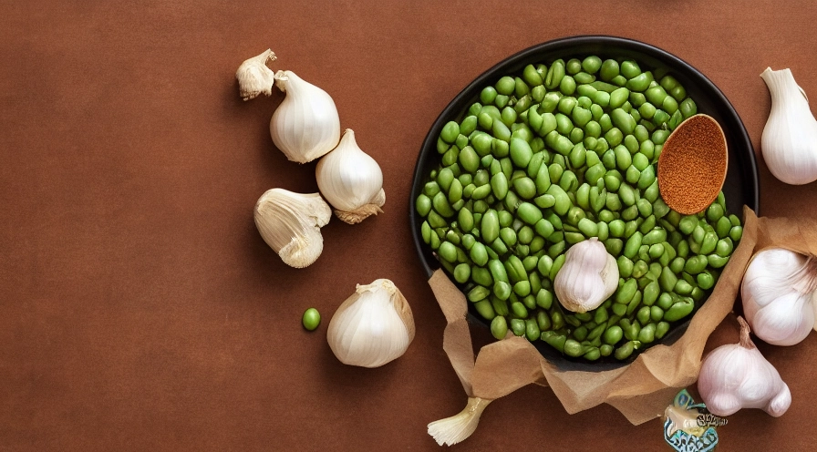 garlic beans