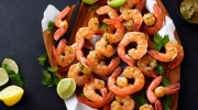 garlicky shrimp tapas