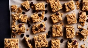 granola ice cream squares