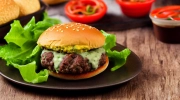 green chili burger