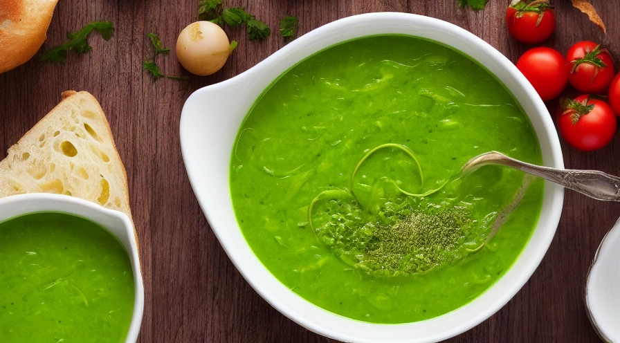 green soup