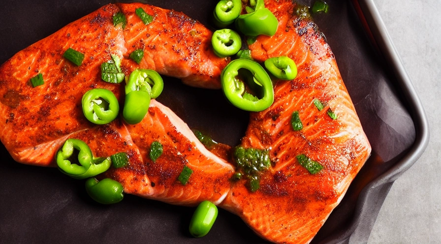 honey jalapeno salmon