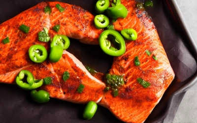honey jalapeno salmon
