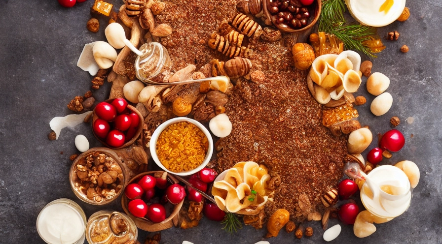 honey roasted holiday mix