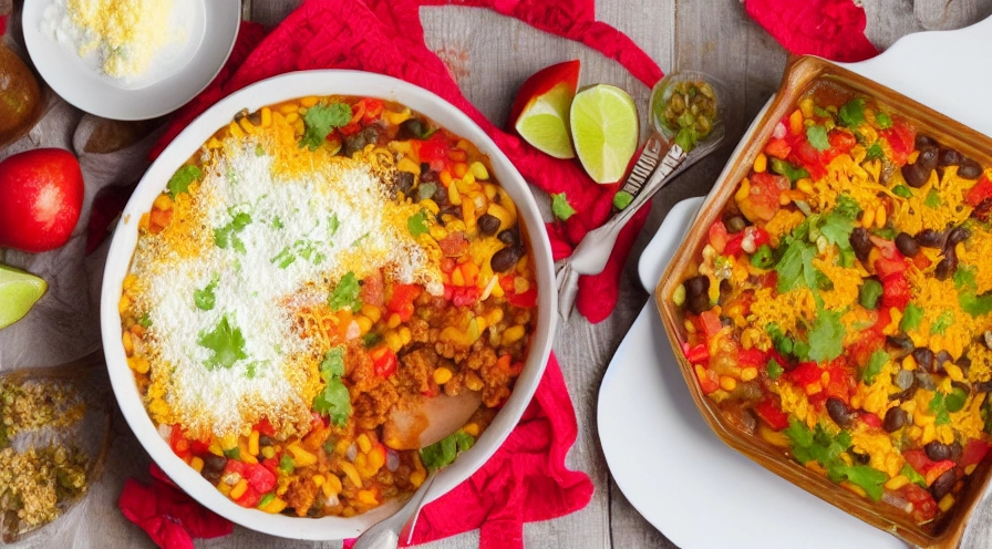 impossible mexican fiesta casserole