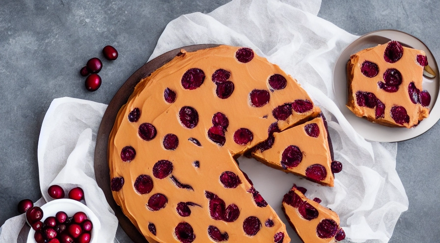 incredible cranberry fudge cake