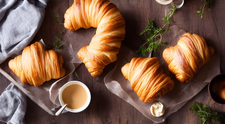 irish cream croissants
