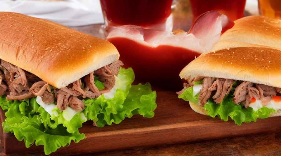 italian dressing beef sandwiches