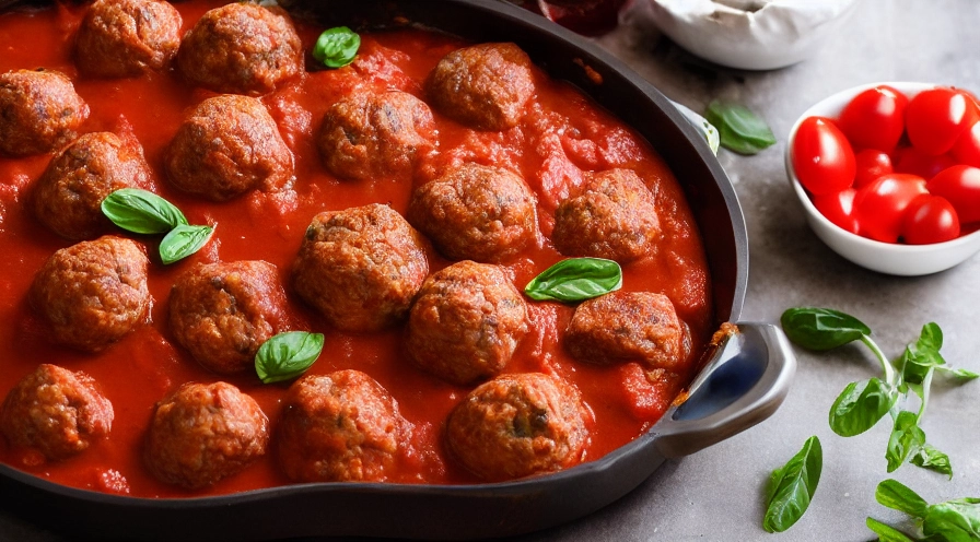italian meatball sandwich casserole