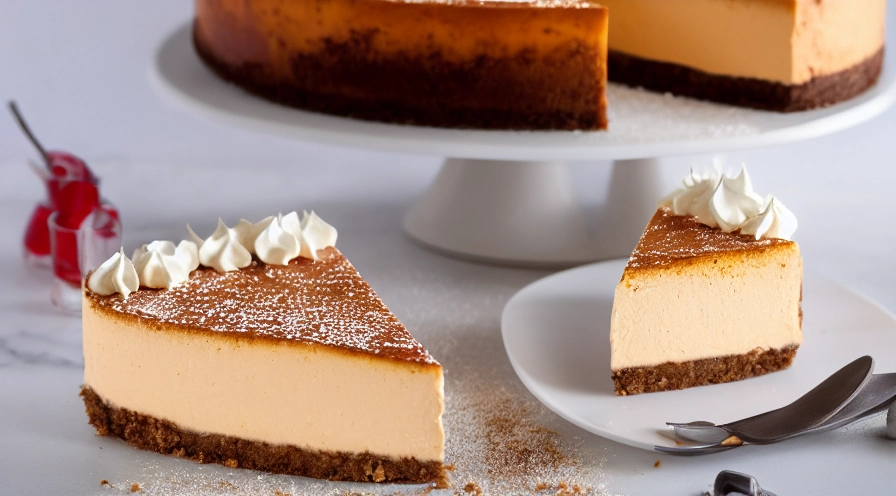 kahlua and caramilk cheesecake
