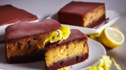 lemon brownie cake