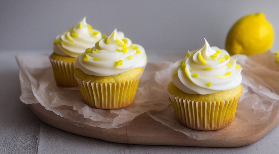 lemon cream cupcakes